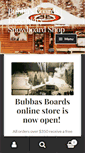 Mobile Screenshot of bubbasboards.com